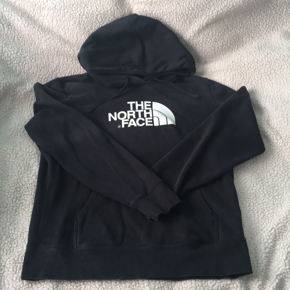 Black The North Face pullover sweater